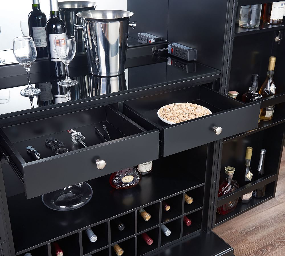 Melinda Bar Cabinet (43") - Stylish Home Storage