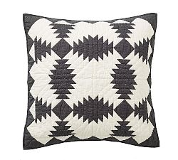 Tallie Geo Print Cotton Quilted Sham