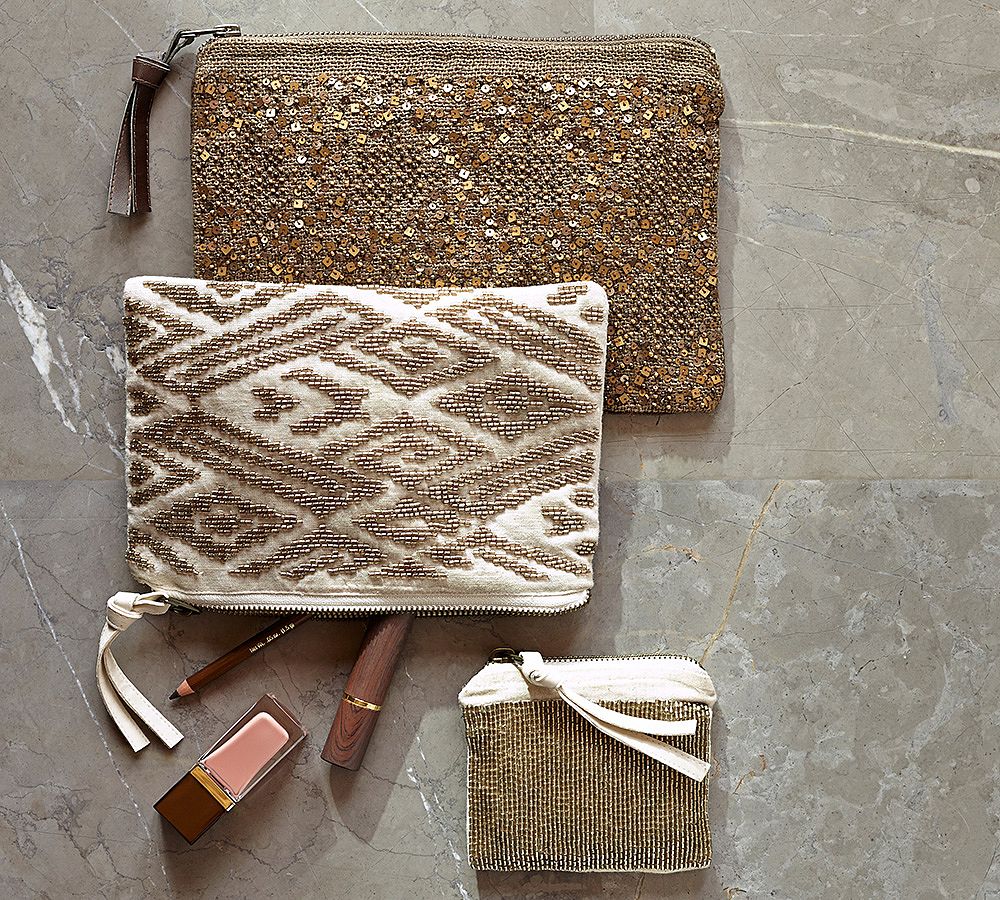 Beaded Pouches