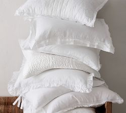 Belgian Flax Linen TENCEL&#8482; Double Flange Sham