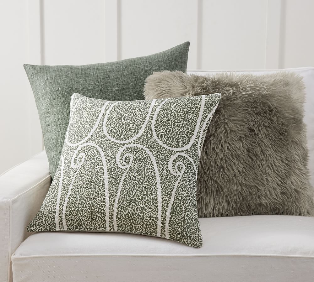 Cozy Comforts Green Pillow Cover Set