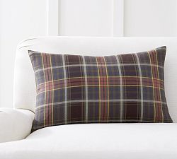Liam Plaid Lumbar Pillow Cover