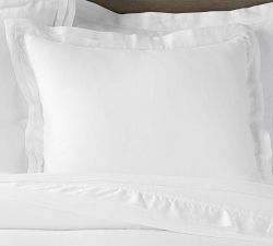 Belgian Flax Linen TENCEL&#8482; Double Flange Sham