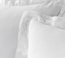 Belgian Flax Linen TENCEL&#8482; Double Flange Sham