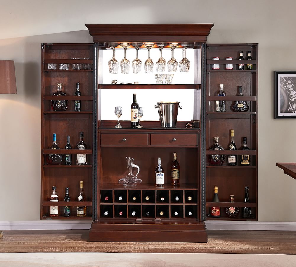 Melinda Bar Cabinet (43") - Stylish Home Storage