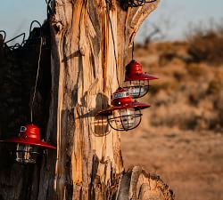 Cage Lantern LED String Lights