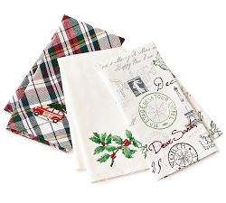 Holiday Guest Hand Towel - Set of 3