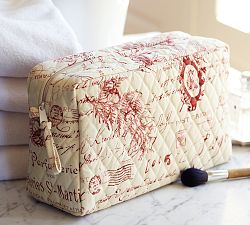 Postcard Cosmetic Bag