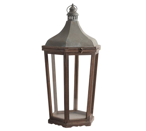 あらあら出品　forrest hills candle lantern Park Hill Outdoor Lantern | Pottery Barn