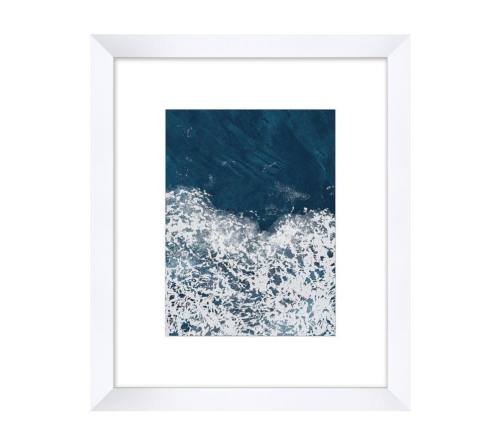 Dark Water by Walker Noble 17"x20" White Frame