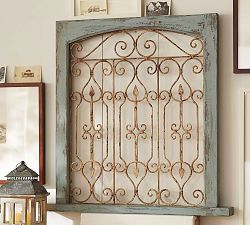 Blue Gate Wal Art