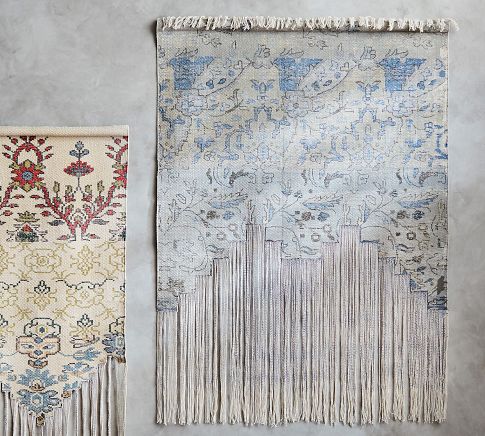 Cotton Fringed Large Rug Tapestry