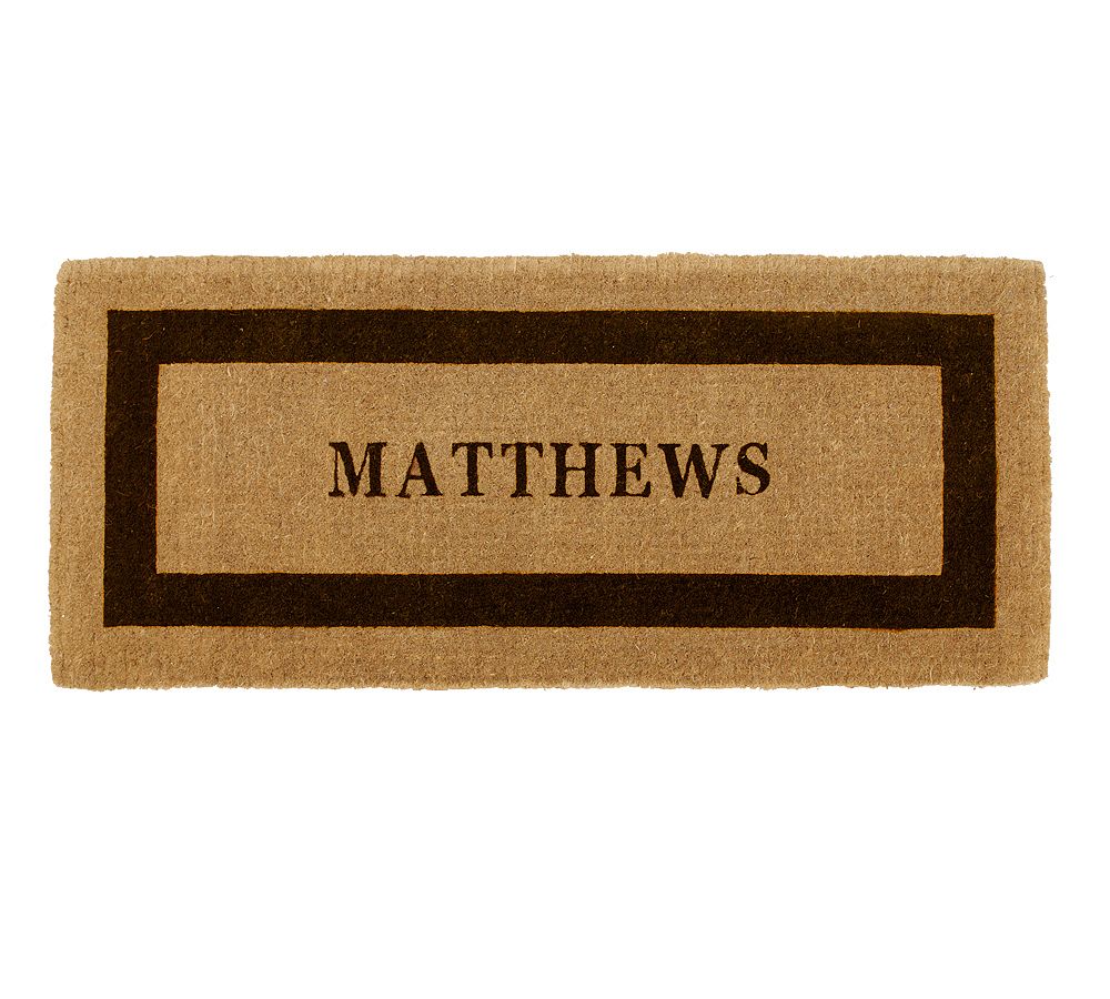 Personalized Framed Doormat
