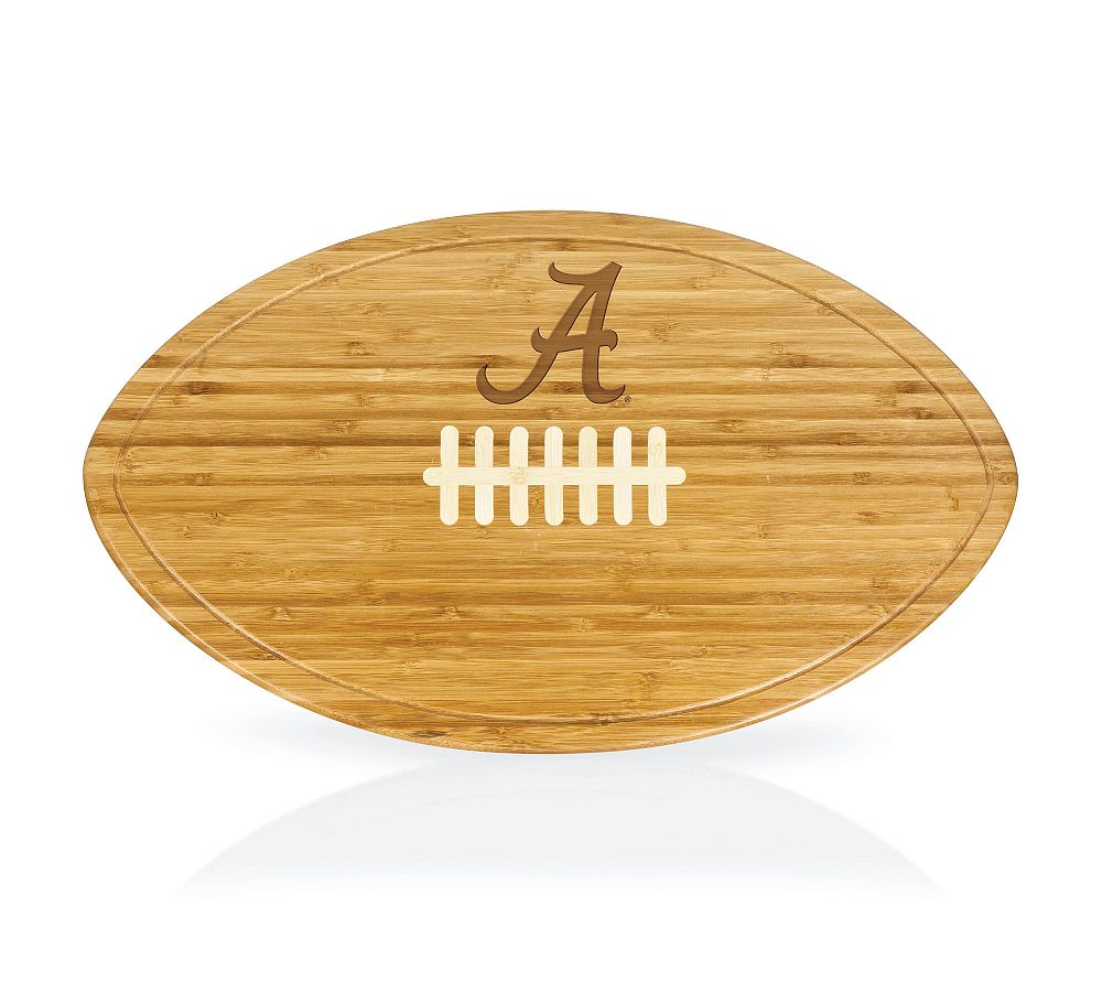 Collegiate Football Bamboo Cheese Board