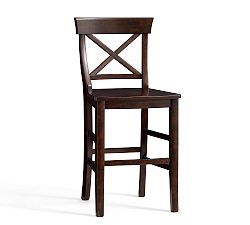 Aaron Bar Stool, Counter Height, Alfresco Brown