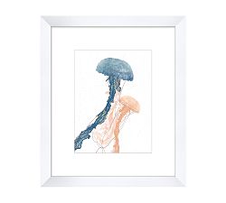 Friends of Monterey by Walker Noble 17"x20" White Frame