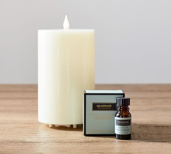 Signature Home Scent Flameless Diffuser Candle Fragrance Oil – Set of 2