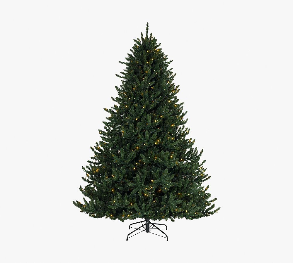 Tree Classics by Balsam Hill Lit Valley Fir Faux Christmas Tree
