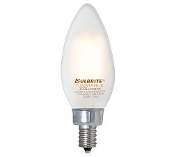 LED Frosted Filament Torpedo 40 Watt Equivalent Light Bulb, Pack of 4