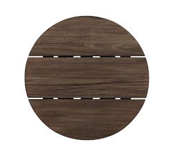 Robertson Teak Round Outdoor End Table (22&quot;)