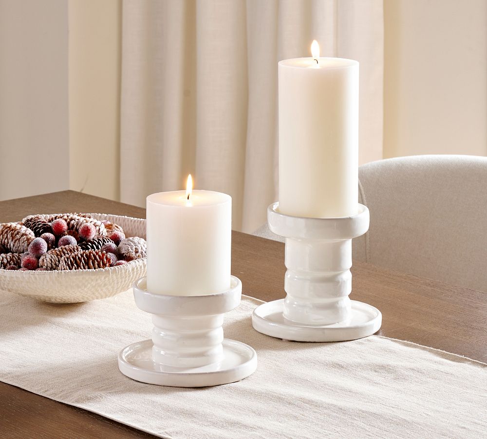 Cecille Ceramic Candleholders