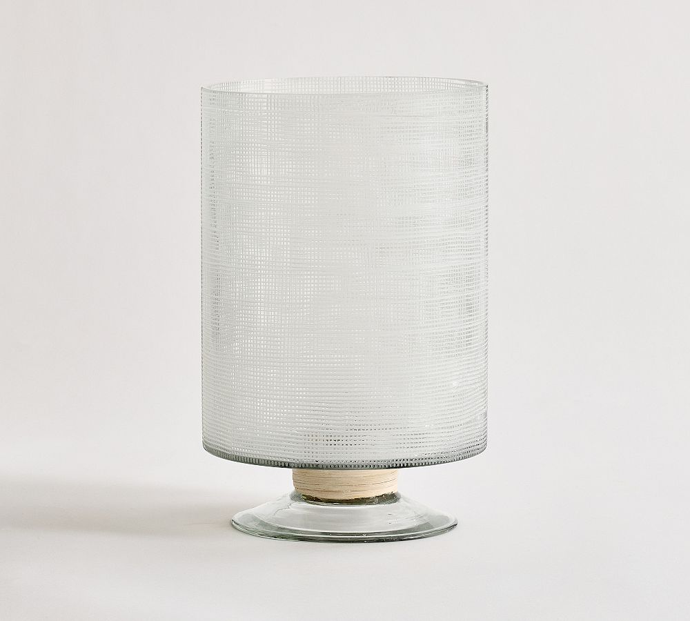 Marin Etched Glass Hurricane
