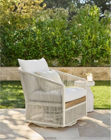 Outdoor Chairs &amp; Ottomans