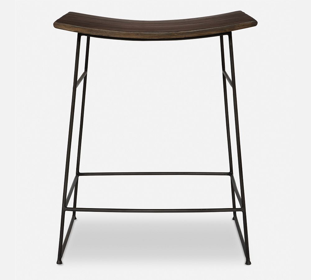 Bronte Wood Counter Stool