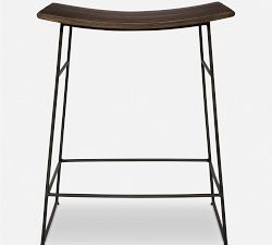 Bronte Wood Counter Stool