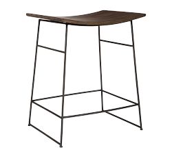 Bronte Wood Counter Stool