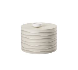 Jen Concrete Round Outdoor Coffee Table (24&quot;-32&quot;)