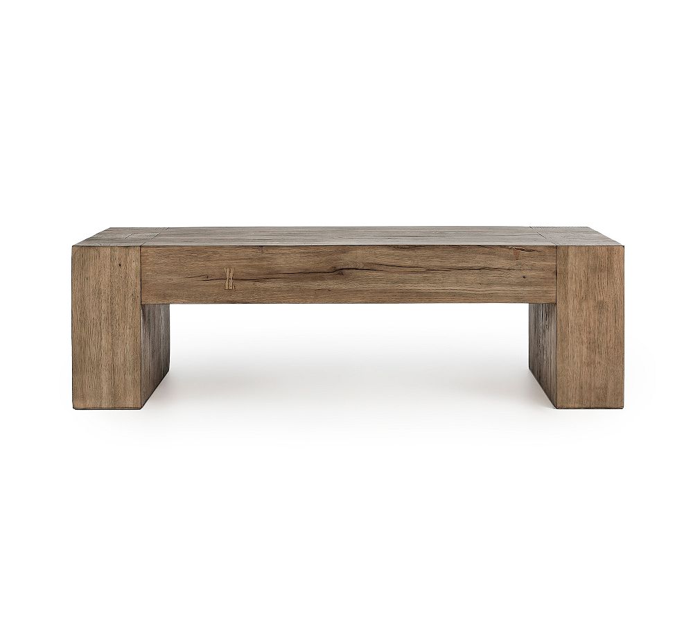Raymond 60" Brown Reclaimed Wood Coffee Table