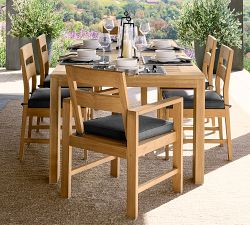 Malibu Teak Outdoor Dining &amp; Armchairs