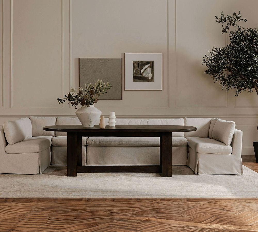 Tupelo Oval Wood Dining Table (97.5&quot;w)