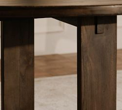 Tupelo Round Wood Dining Table (60&quot;w)