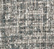 Blue Slate Textured Rectangular Lumbar Pillow with Recycled Fibers