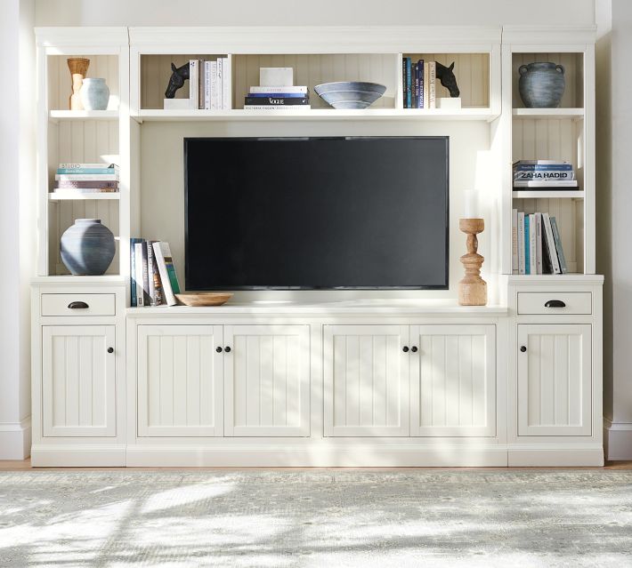 Pottery barn wall unit hotsell