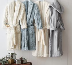 Cable Plush Robe