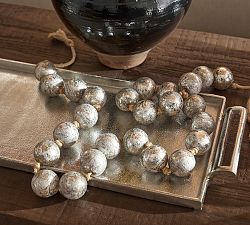 Foiled Glass Beads