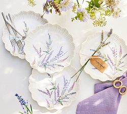 Monique Lhuillier Provence Outdoor Melamine Salad Plates - Set of 4