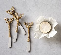 Stag Butter Knives - Set of 4