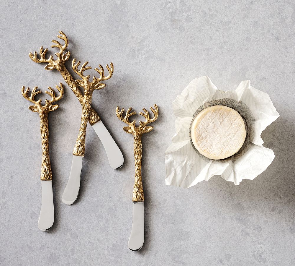 Stag Butter Knives - Set of 4