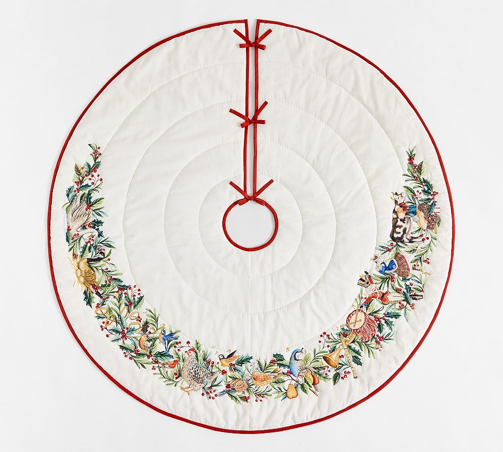 Open Box: 12 Days Of Christmas Tree Skirt
