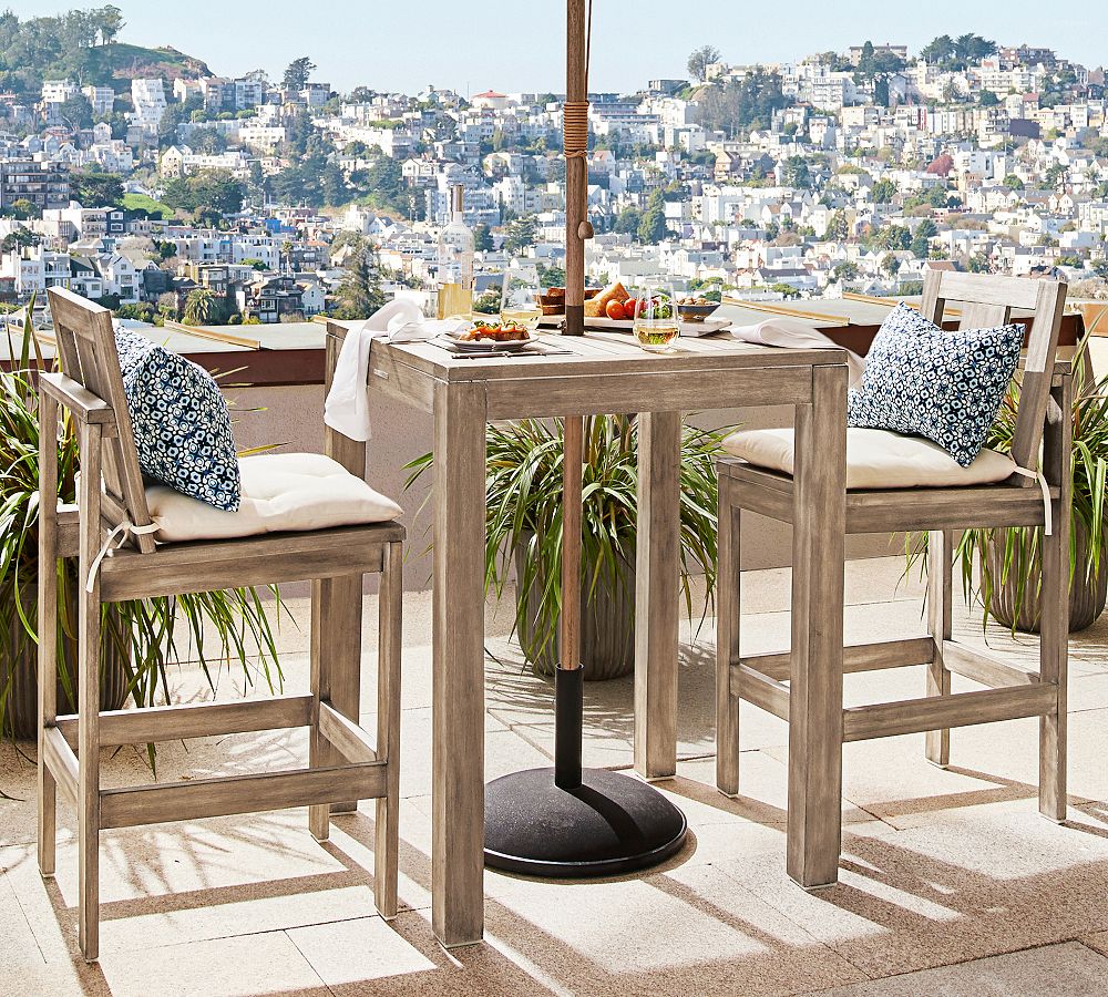 Indio Eucalyptus Patio Bar Stool