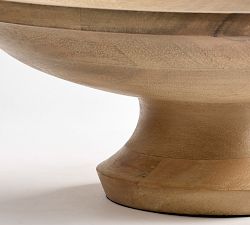 Sierra Wood Footed Bowl
