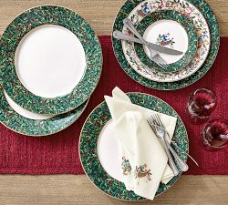 12 Days of Christmas Cotton/Linen Napkins - Set of 12