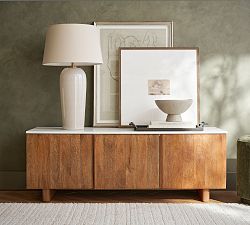 Cayman Marble Media Console (54&quot;)