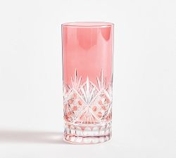 Antique Cut Highball Glasses - Set of 4