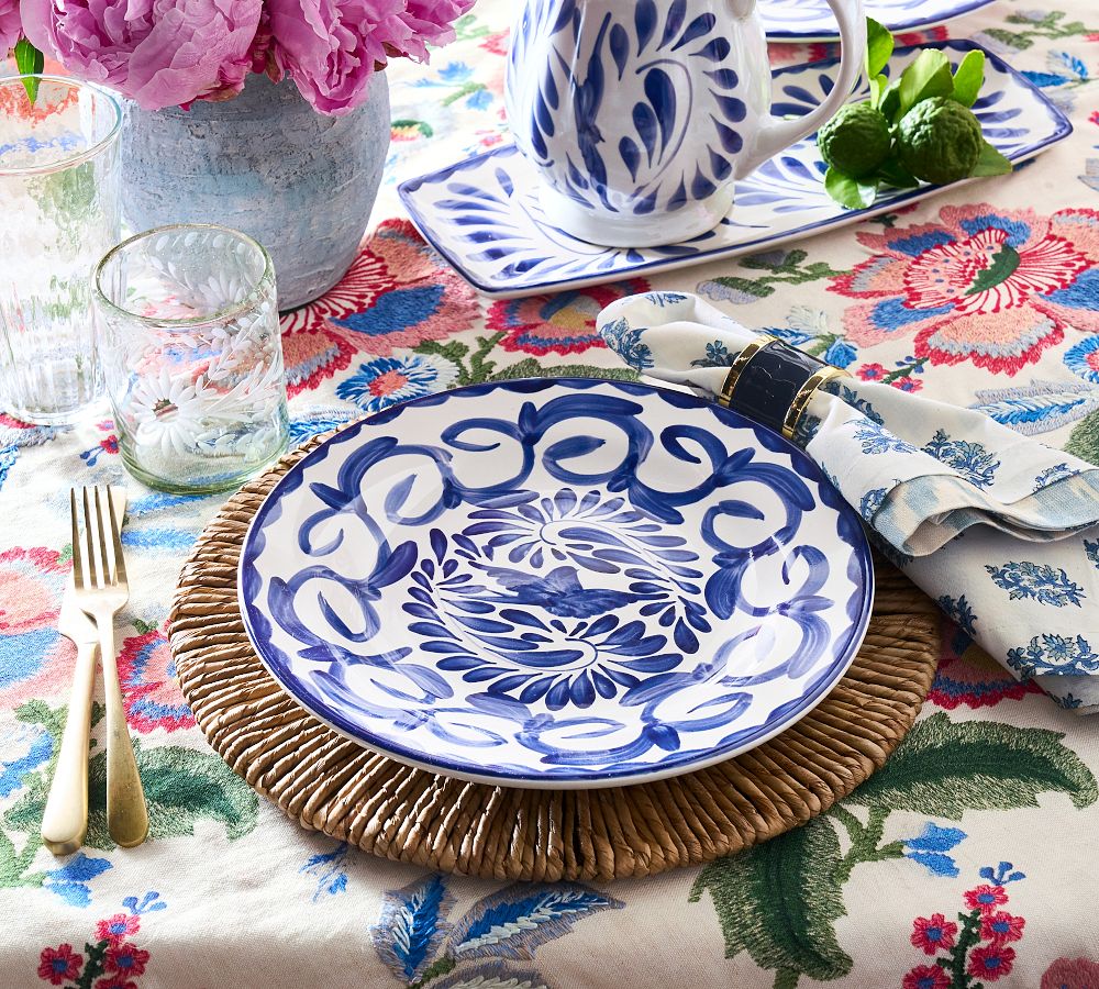 Puebla Porcelain Dinner Plates