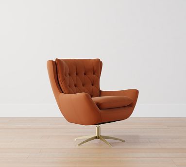 Pottery barn wells tufted chair hotsell